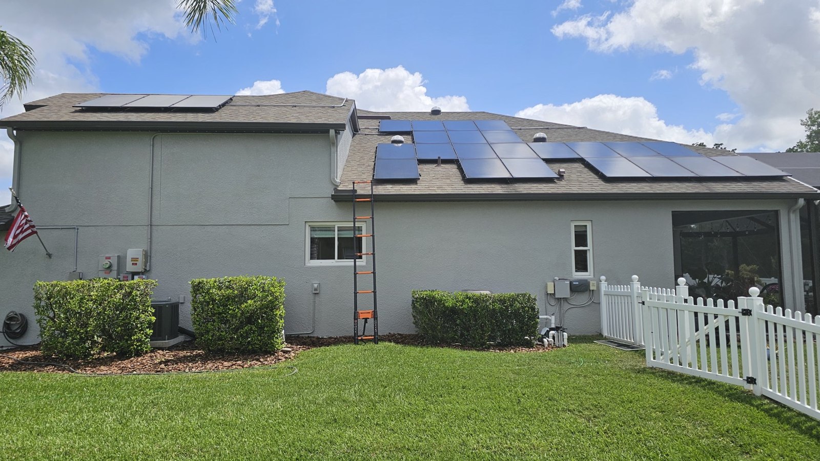 Solar Panel Cleaning in Saint Cloud, FL: rooftop residential solar array from the business photo collection