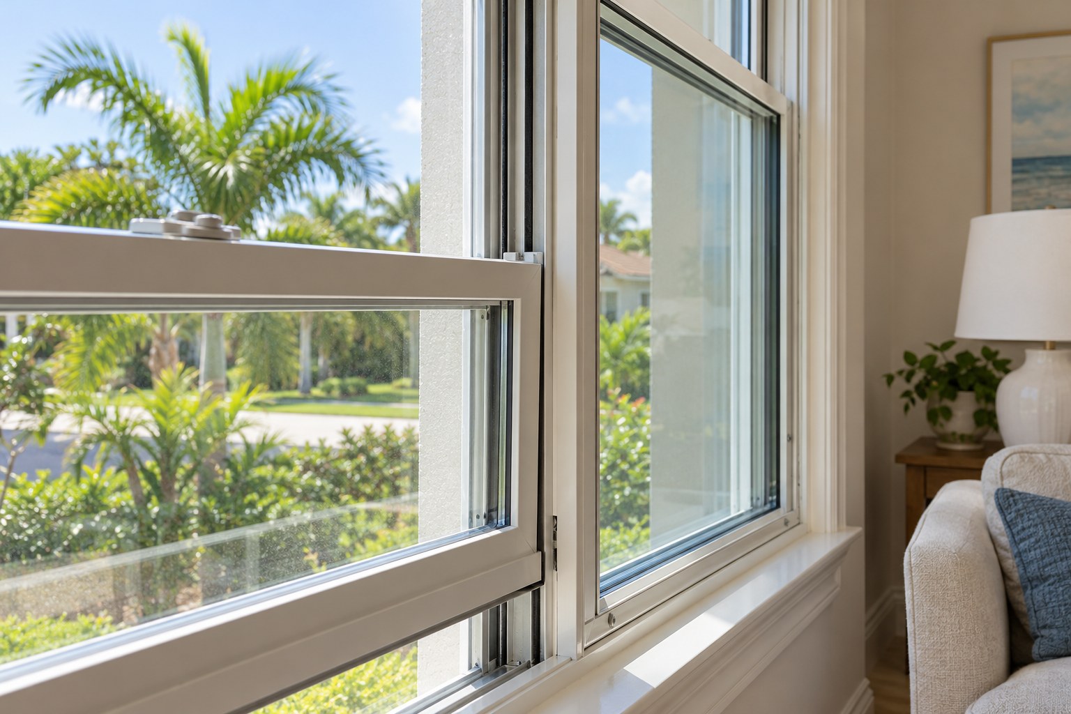 Illustration for Storm Window Cleaning in Saint Cloud, FL: secondary framed glass assembly